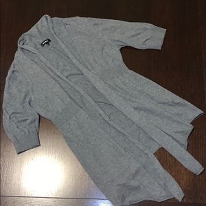 Final Price! Express Open Tunic Cardigan